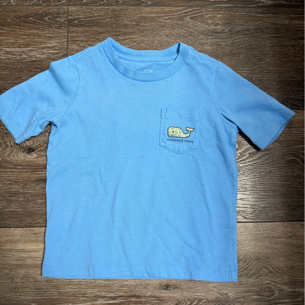 Vineyard Vines toddler boy baby blue baseball whale